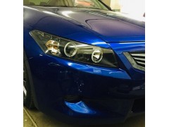 Замена штатных фар Honda Accord 8 на новые 